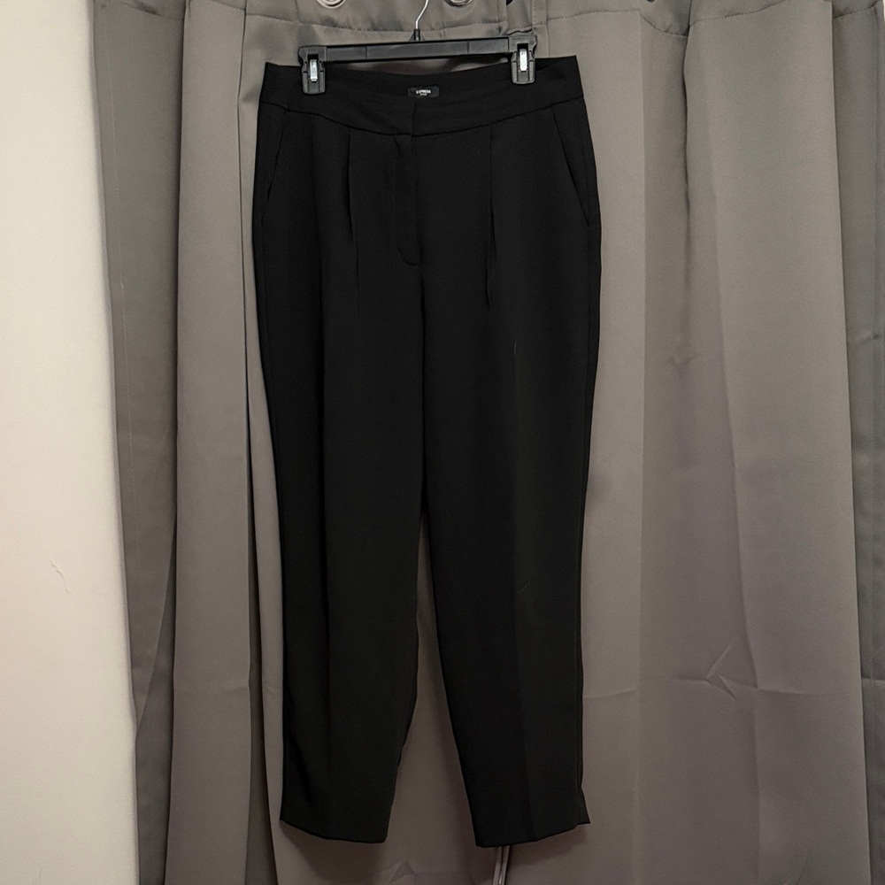 Black Tailored Trousers